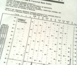 (Minnesota Multiphasic Personality Inventory (MMPI